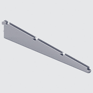 The TWIN wire shelf bracket can be used with TWIN wire shelf art. no. 10718.