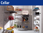 Shelves for your basement. Flexible, innovative, extensible.