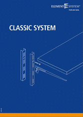Assembly instruction for the shelf system CLASSIC