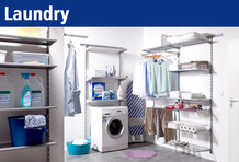 The shelf system for your laundry.